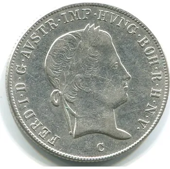 Ferdinand V. 20 Kreuzer 1842/C. Praha. Ag.