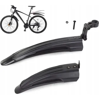 Blatník na kolo Kompletní sada blatníků Verk Group Blatníky na kolo přední zadní černé