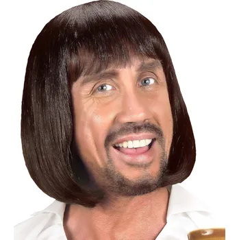 Karnevalová paruka Widmann Paruka pánská historická hnědá