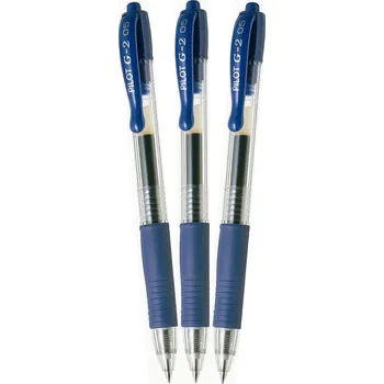 PILOT G-2 05 / 0.25 mm, modrý - balení 3 ks