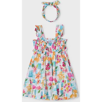 Dívčí šaty Dívčí letní šaty Mayoral 3939 barevné Rozměr: 122
