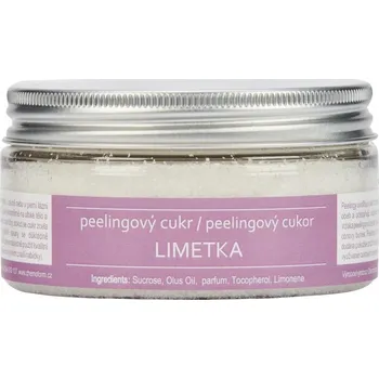 LACOFORM Esence do sauny - peelingový cukr 225 g, limetka