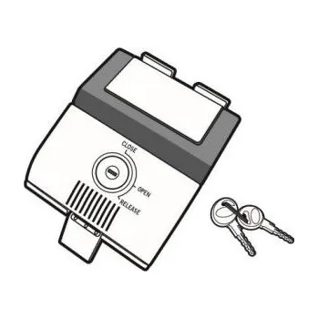 Motodoplněk SHAD Zavírací mechanismus tmavě šedý pro SH48