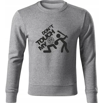 Chlapecká mikina Dětská mikina JHK polyester šedá, velikost 134