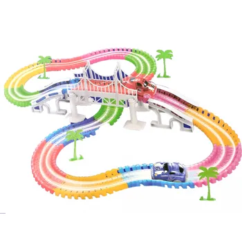 autodráha Bavytoy Variabilní dráha svítící 224 ks