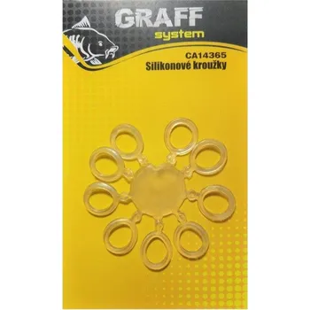 Volný čas Graff Silikonové kroužky 4 ks