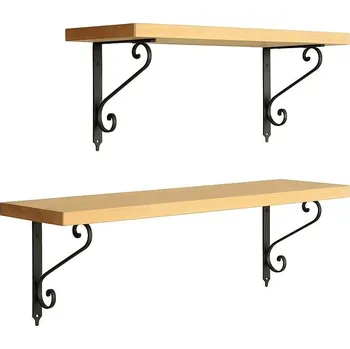 police Raavi Police na zeď s konzolí Runa Dub, šíře 75 cm