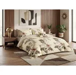 Oboustranné povlečení DUO SENSE SANDORA krémové + povlak na polštářek 40x50 cm ZDARMA Rozměr povlečení: 70 x 90 cm | 140 x 200 cm