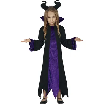 Karnevalový kostým GUIRCA Dětský kostým Zloba - ďábelská víla 7 - 9 let