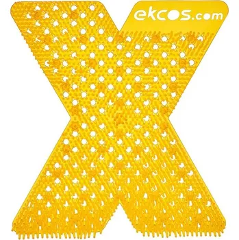 Vůně do bytu Ekcos Xcrën HD - 60+denní biorozložitelné antisplash sítko do pisoáru, vůně tropické ovoce, 2 ks