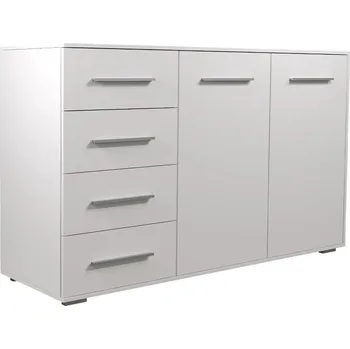 Komoda Nejlevnější nábytek Komoda Bosir 01/2D4S, bílá