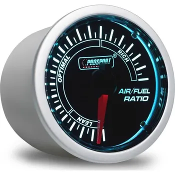 Prosport Performance Přídavný budík řady Smoke, měřená hodnota poměr vzduch/palivo