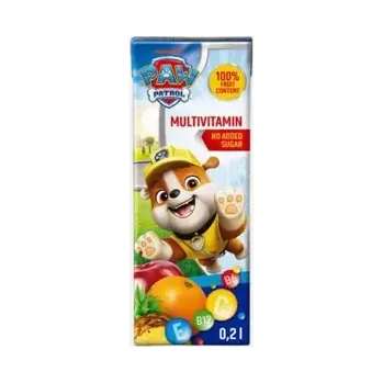 Nápoj pro sportovce Džus Tlapková patrola multivitamín 200 ml