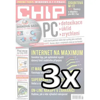 Časopis Předplatné papírové verze magazínu Chip na čtvrt roku