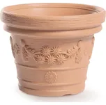 PROSPERPLAST Květináč DECORA DBDE45, cihlový, průměr 450 mm