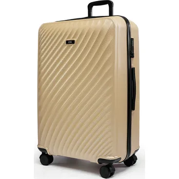 ROWEX Velký rodinný cestovní kufr s TSA zámkem Roseline, šampaňský
