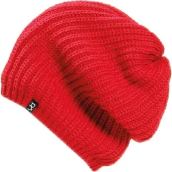 Čepice Pletená čepice s fleecovou podšívkou PLETEX L479 Barva: Červená