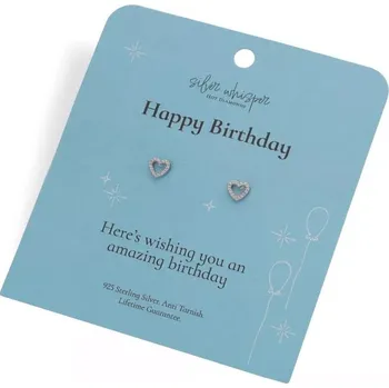 Náušnice HOT DIAMONDS Silver Whisper SWE004 (Ag 925/1000; 0,6 g)