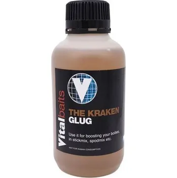 Návnadová surovina Vitalbaits Booster The Kraken Glug 500ml