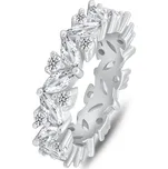 Brilio Silver Stříbrný prsten s čirými zirkony RI136W 56 mm (Ag925/1000, 4,5 g)