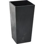 Lamela Květináč FINEZIA 30 × 30 cm, efekt beton-černý