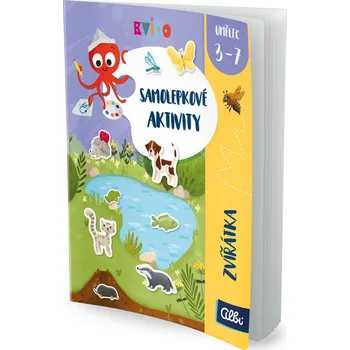 Desková hra Kvído - Aktivity se samolepkami - Zvířátka