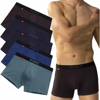 PÁNSKÉ BOXERKY Atlantic 5SMH-004 přiléhavé šortky 5 BAREV - M