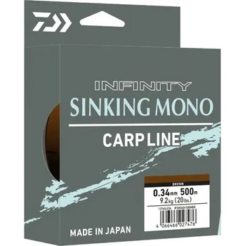Daiwa Infinity Sinking Mono Brown 500 m, 0,285 mm