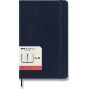 Diář MOLESKINE 2026 L denní, měkké desky, modrý