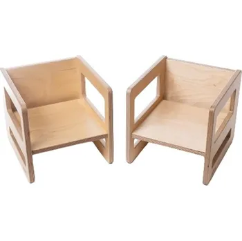 Dětský zahradní nábytek BaaVi dětské dřevěné variabilní křesílko