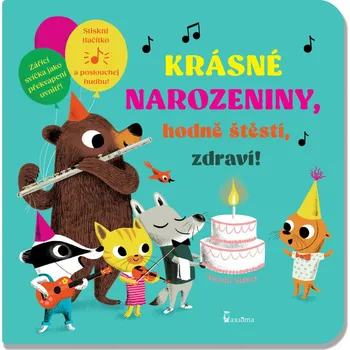 Hračka pro nejmenší Krásné narozeniny Kniha