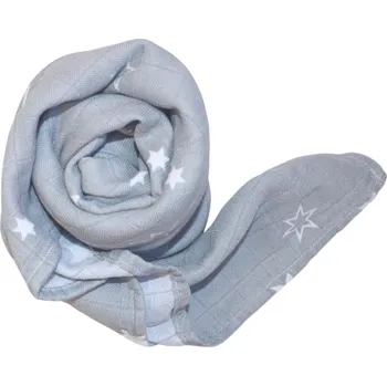 látková plena GaGa's Mušelínová plena bambus/biobavlna šedá