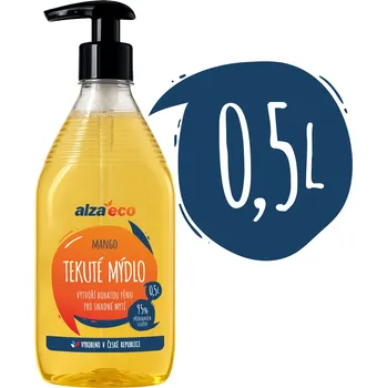 Péče o ruce AlzaEco Tekuté mýdlo Mango 500 ml