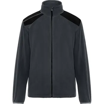 Pánská mikina Roly Terrano Pánská fleecová mikina CQ8412 Lead 23-Black 02 XXL