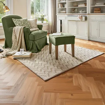 Koberec Oboustranný koberec Vendeline, hnědá/bílá, V/Š cca 140/200 cm