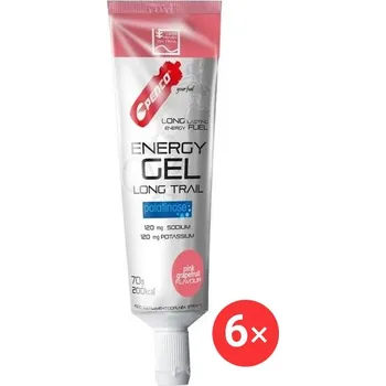 Energetický nápoj Penco Energy gel LONG TRAIL 6 x 70 g, růžový grep