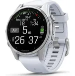 Garmin Fenix 8 43mm AMOLED Silver/Whitestone Band