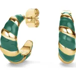 Rosefield Dámské náušnice pozlacené, JEECG-J717