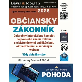 Občiansky zákonník 2026 Kniha