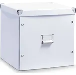 ZELLER Úložný box do kallaxu z kartonu 33,5 × 33 × 32 cm, bílý