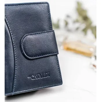 Peněženka 4U Cavaldi dámská peněženka z pravé kůže, modrá