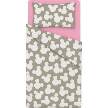 Povlečení BabyTýpka 3-dílná sada povlečení - Mickey pink