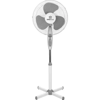 Domácí ventilátor Kinghoff Stojanový ventilátor Kingcool Kc-2124 Bílý/šedý