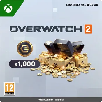 Počítačová hra Overwatch 2: 1000 Coins - Xbox Digital