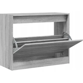 Botník Botník, šedý dub sonoma, 80x34x63 cm