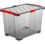 ROTHO Evo tota l box s kolečky 65 l transparentní antracit