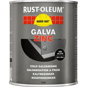 barva na zeď Rust-Oleum Zinková barva Galva Zinc 1085 Cold Galvanising 5 l, šedá