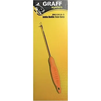 Volný čas Graff Jehla Boilie Carp 7 cm Oranžová 2 ks