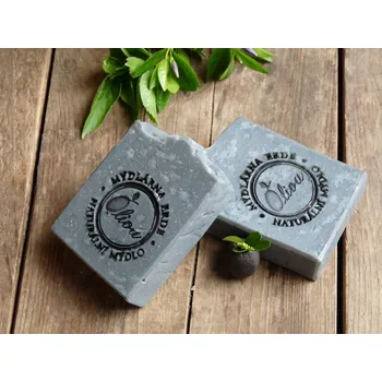 Koupelová kosmetika Černá oliva přírodní mýdlo 100g