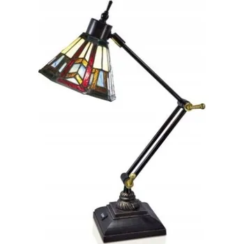Lampička Vitráž nastavitelná lampa stolní 53